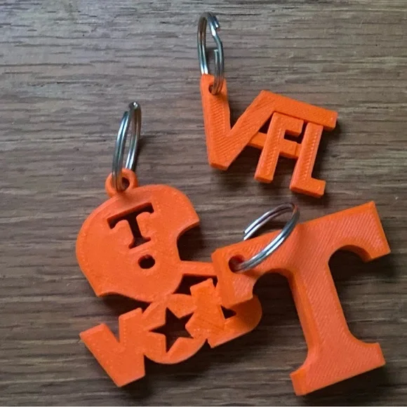 Orange Key Rings 🍊🧡🤍 - Picture 3 of 4